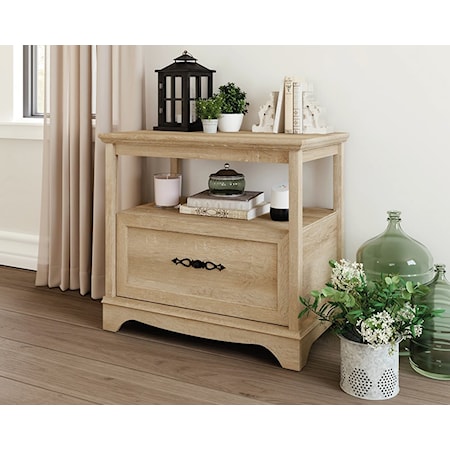 Wooden Lateral File Cabinet
