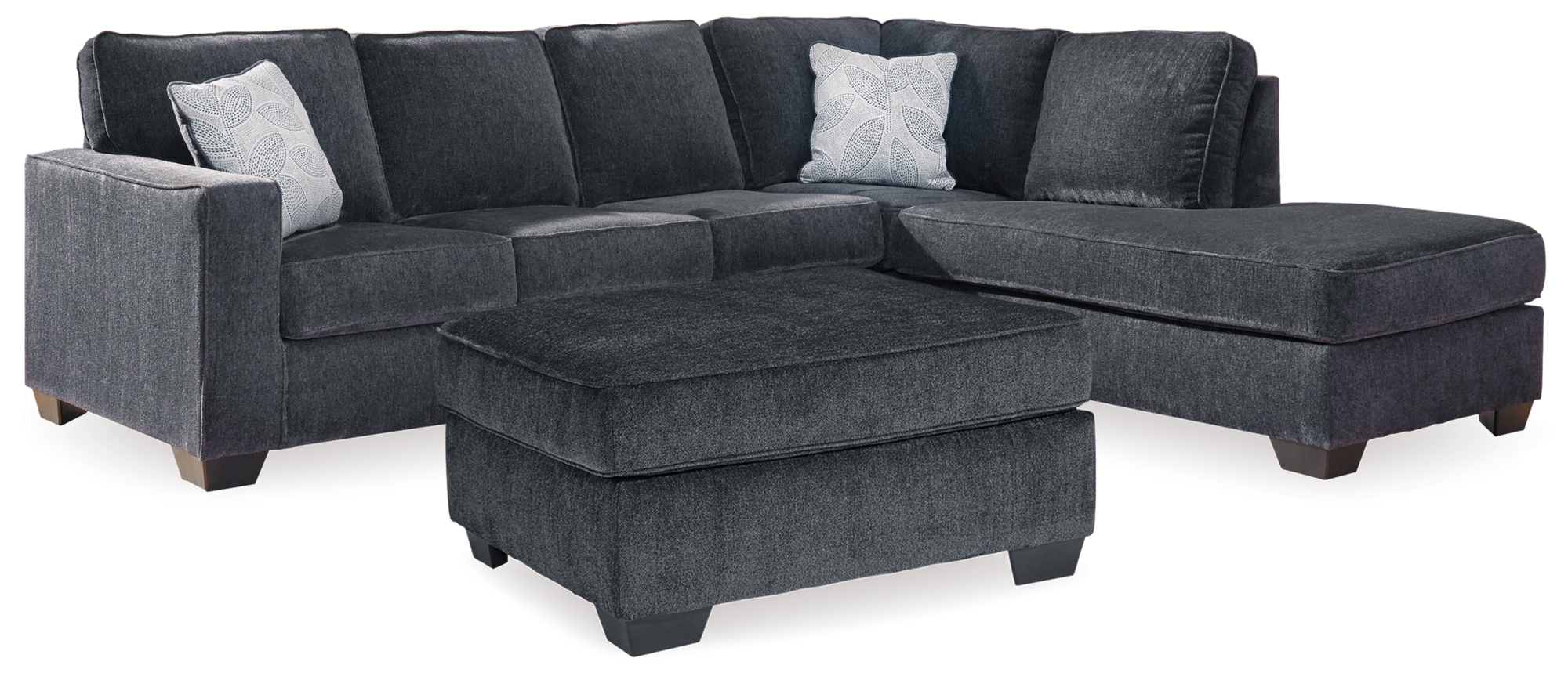 2-Piece Sectional And Ottoman