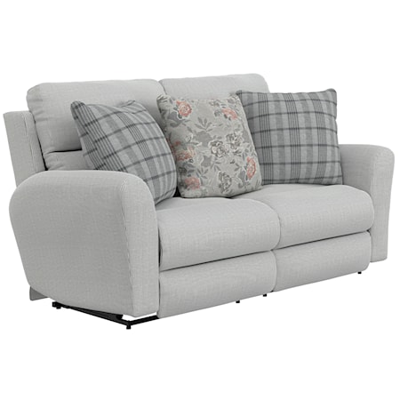 Power Lay Flat Reclining Loveseat