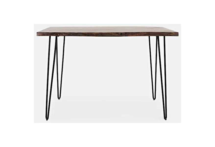 Nature's Edge Live Edge Counter Height Table 52" by Jofran at VanDrie Home Furnishings