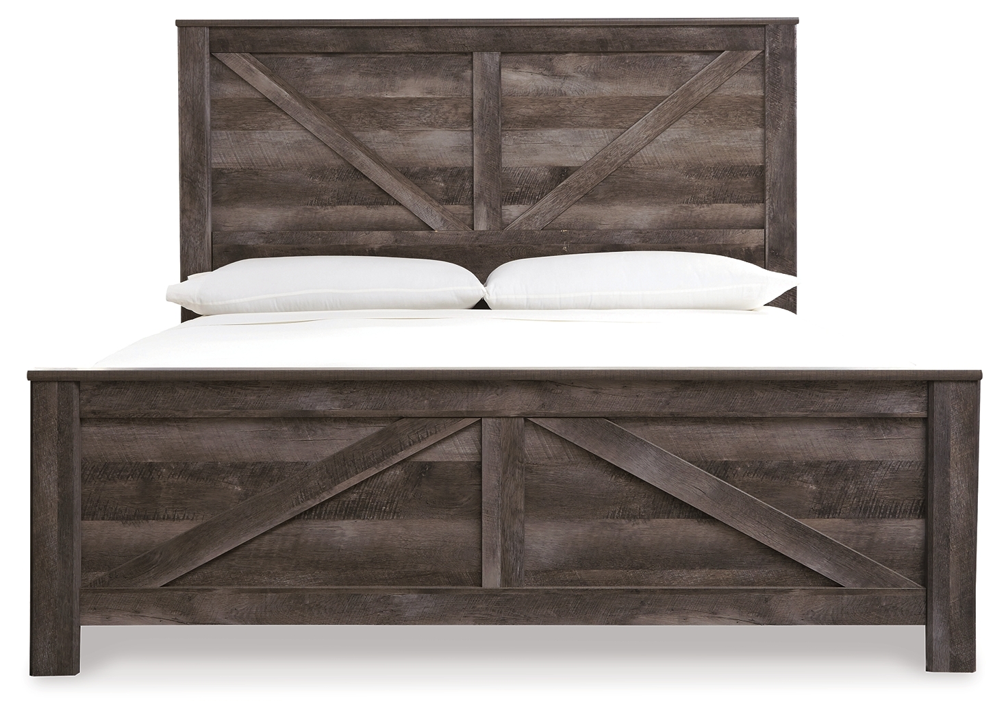 Signature Design by Ashley Wynnlow King Crossbuck Panel Bed