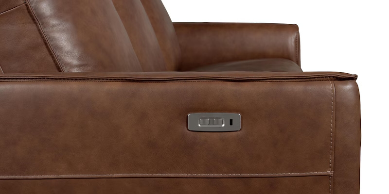 Bassett Everett Everett Leather Reclining Sofa