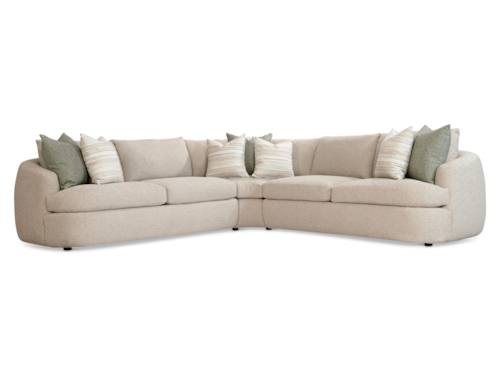 Contemporary Jules Fabric Sectional