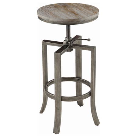 Adjustable Backless Bar Stool