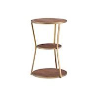 Contemporary 3-Tier Side Table