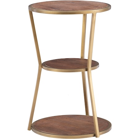 Contemporary 3-Tier Side Table