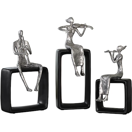 Musical Ensemble Statues, S/3