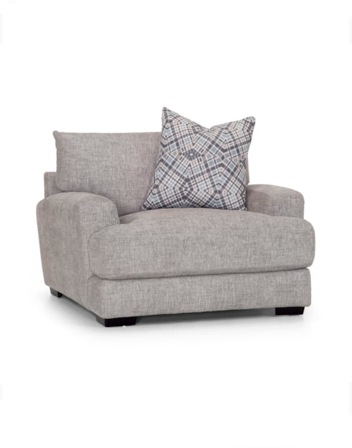 Causal Chair and a Half with Track Arms