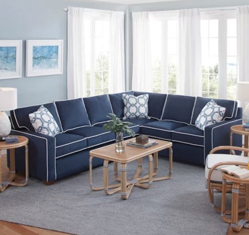 Transitional Park 2-Piece Corner Sectional
