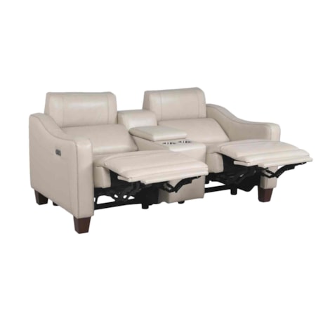 Dual-Power Loveseat