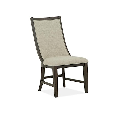 Upholstered Host Side Chair (2/Ctn)