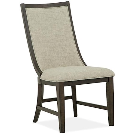 Upholstered Host Side Chair (2/Ctn)