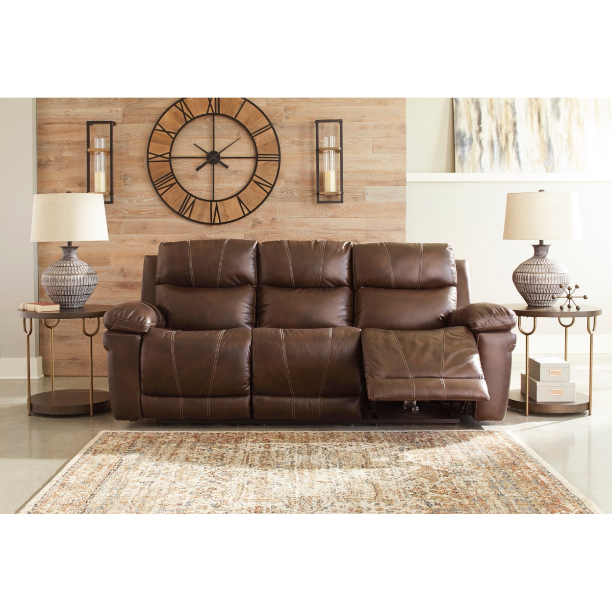 Signature Edmar Power Reclining Sofa