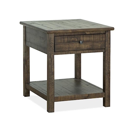 Rectangular End Table