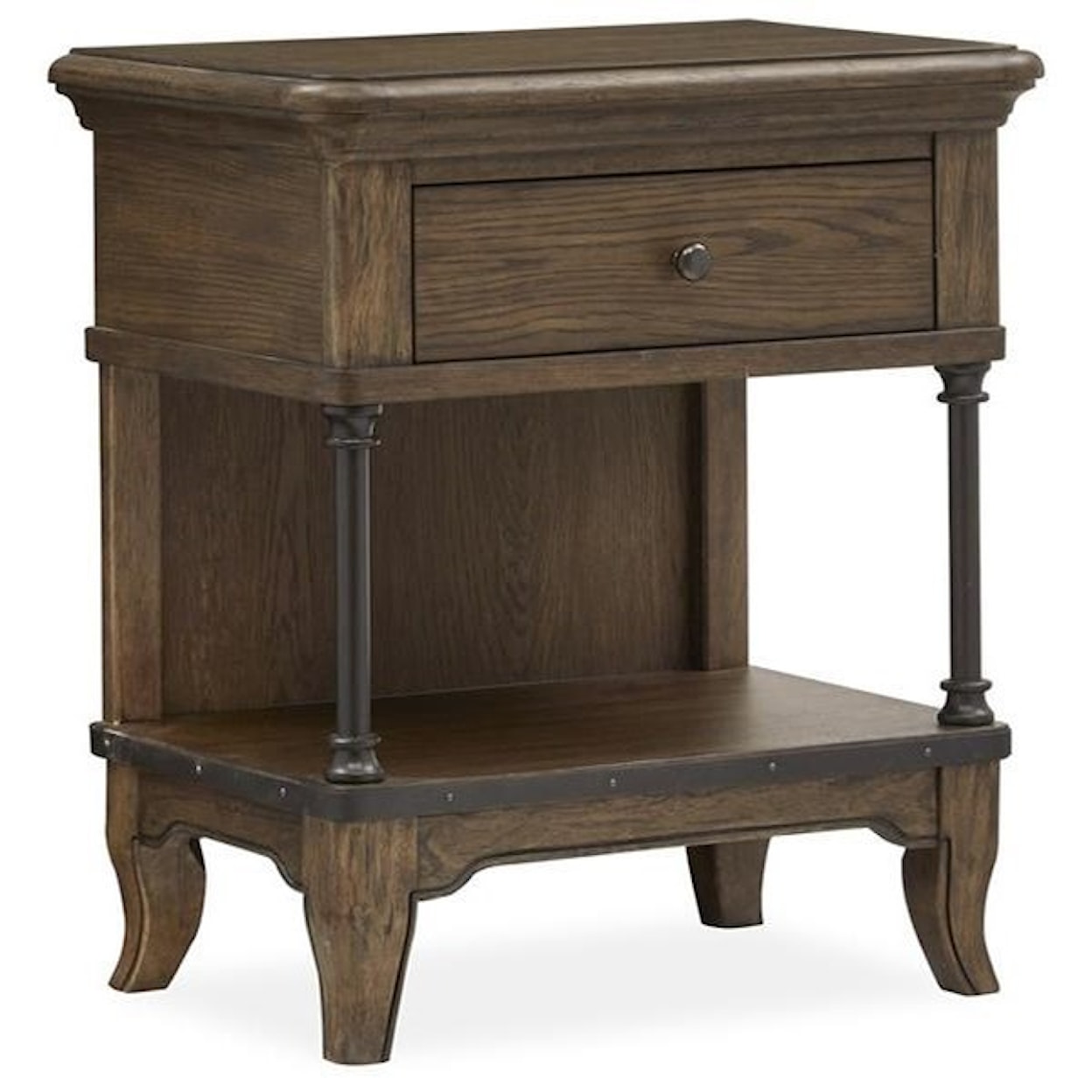 Magnussen Home Roxbury Manor Bedroom Open Nightstand