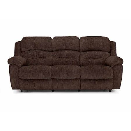 Casual Power Reclining Sofa with Integrated USB Port