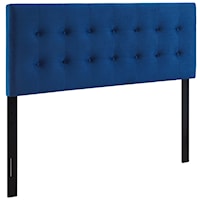 Full Biscuit Tufted Performance Velvet Headboard