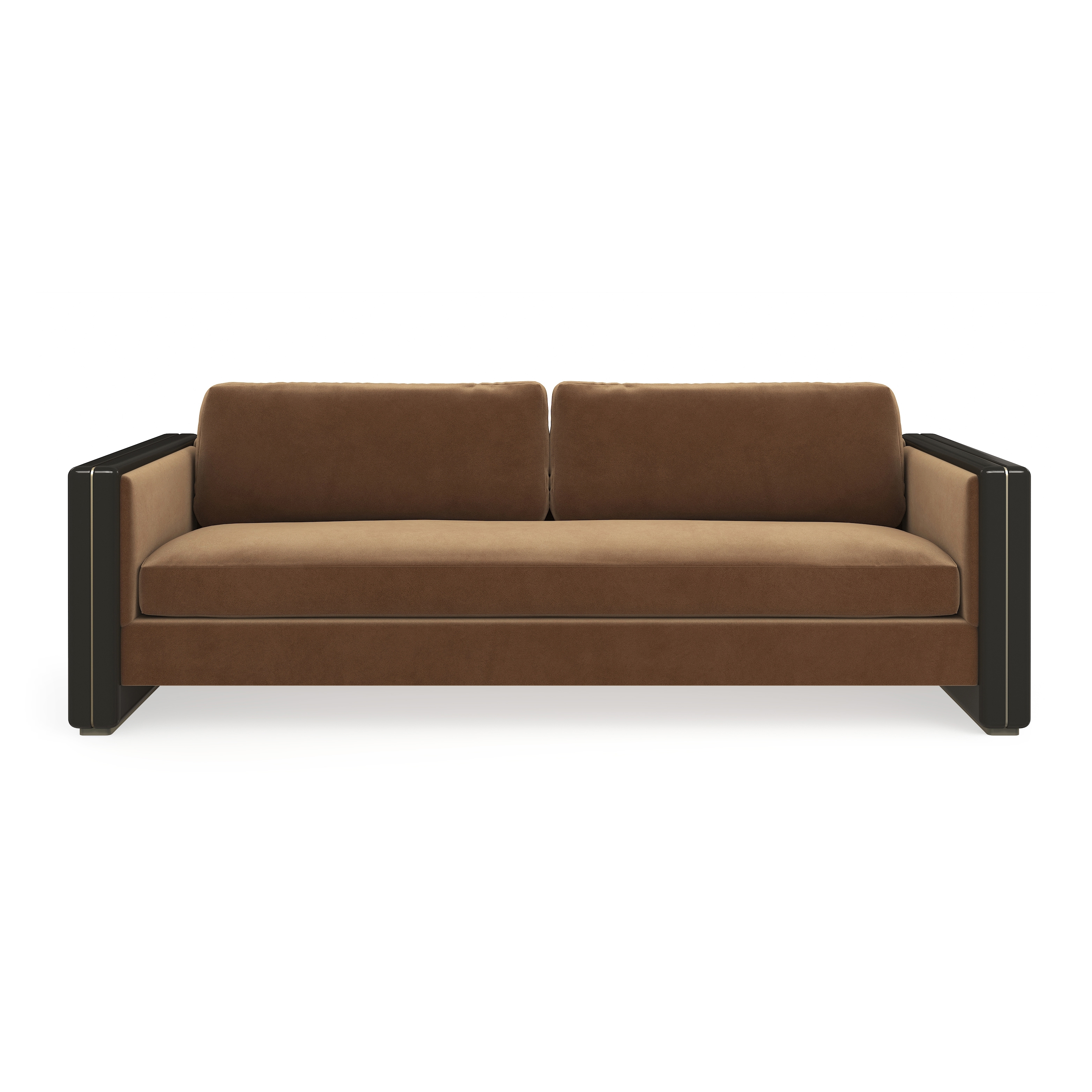 Caracole Caracole Upholstery Gelee Sofa - Chocolate