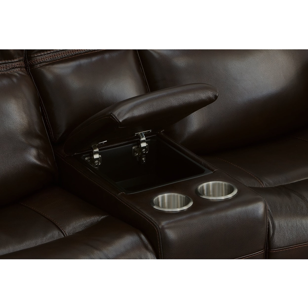 Flexsteel 1759 Jackson Power Reclining Console Loveseat