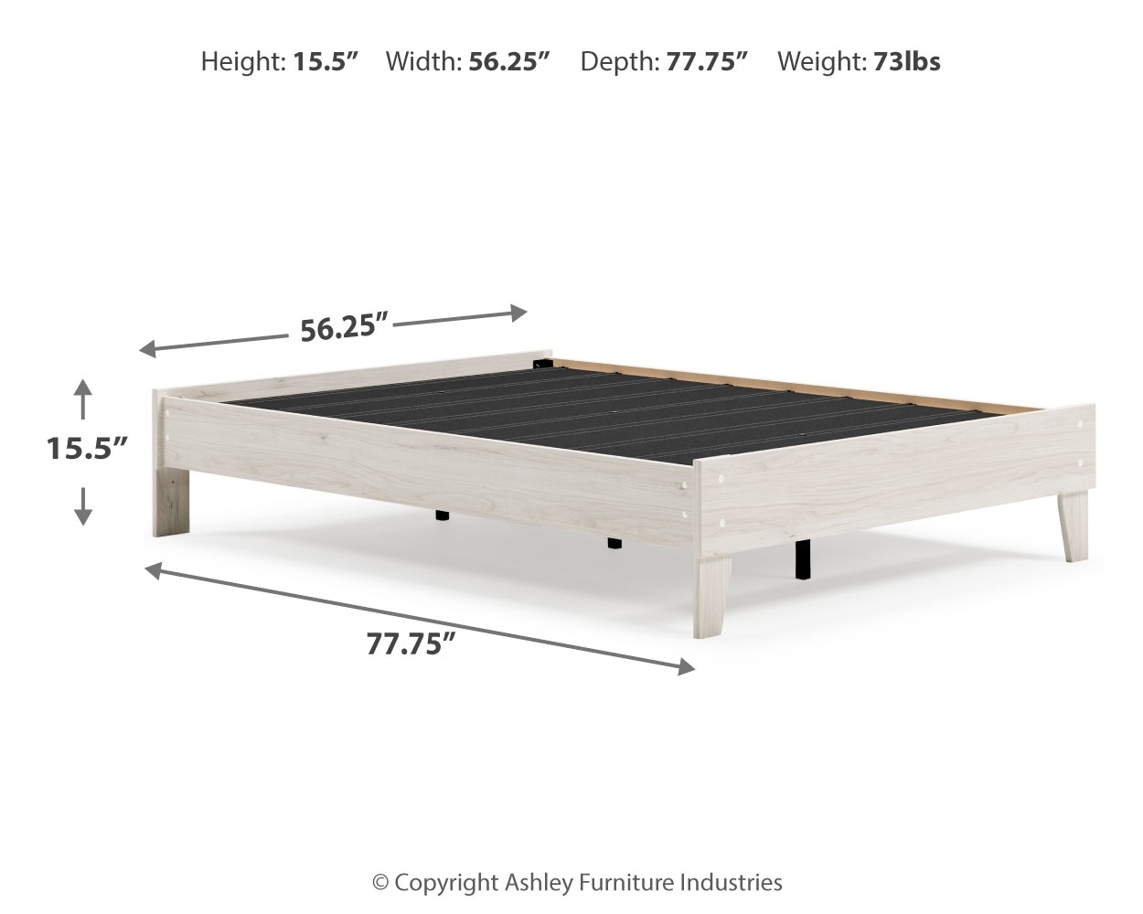 Signature Design by Ashley Socalle Full Platform Bed