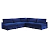 Modway Commix 5-Piece Sectional Sofa