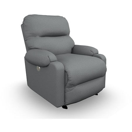 Casual Power Rocker Recliner with USB Ports