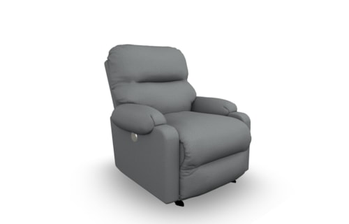Casual Power Rocker Recliner with USB Ports