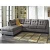 Ashley Furniture Benchcraft Maier 2-Piece Sleeper Sectional with Chaise