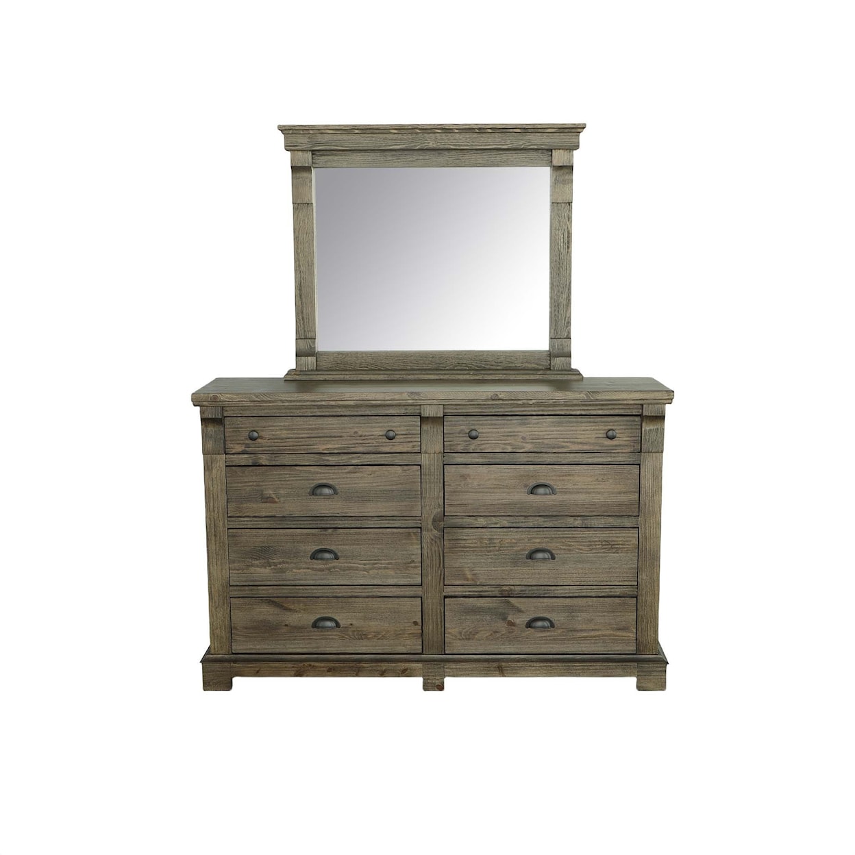 Progressive Furniture Baldwin 8-Drawer Dresser