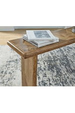 Signature Design by Ashley Lawland Contemporary Solid Wood Coffee Table