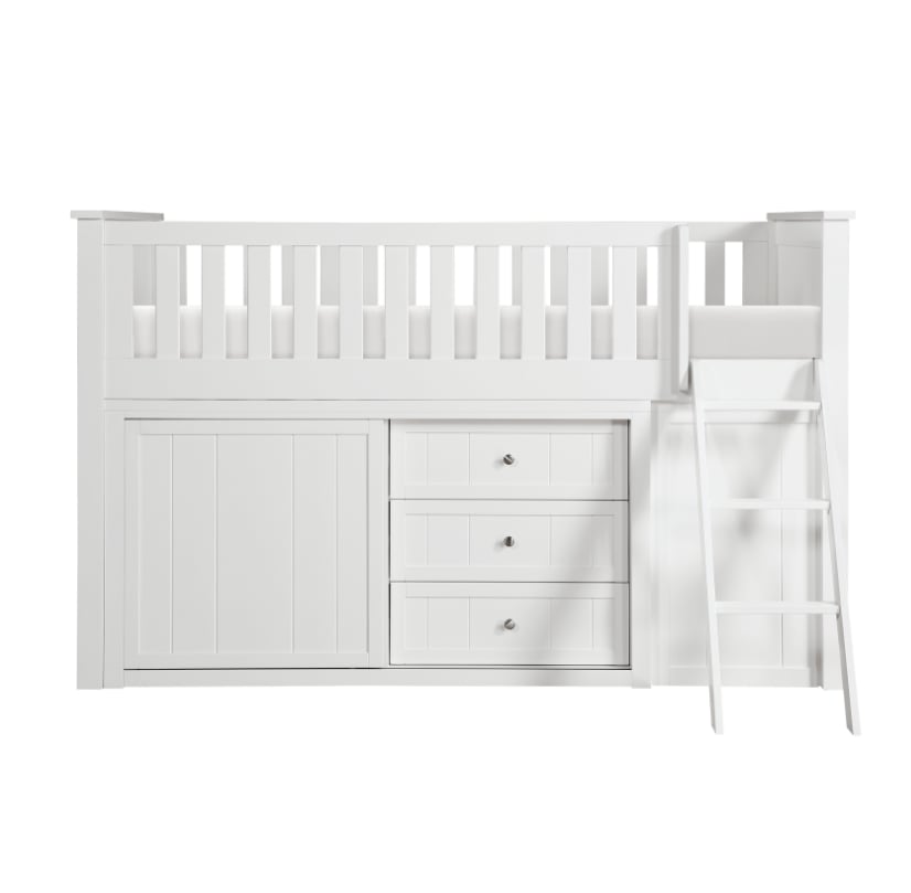 Low Loft Bunk with Storage