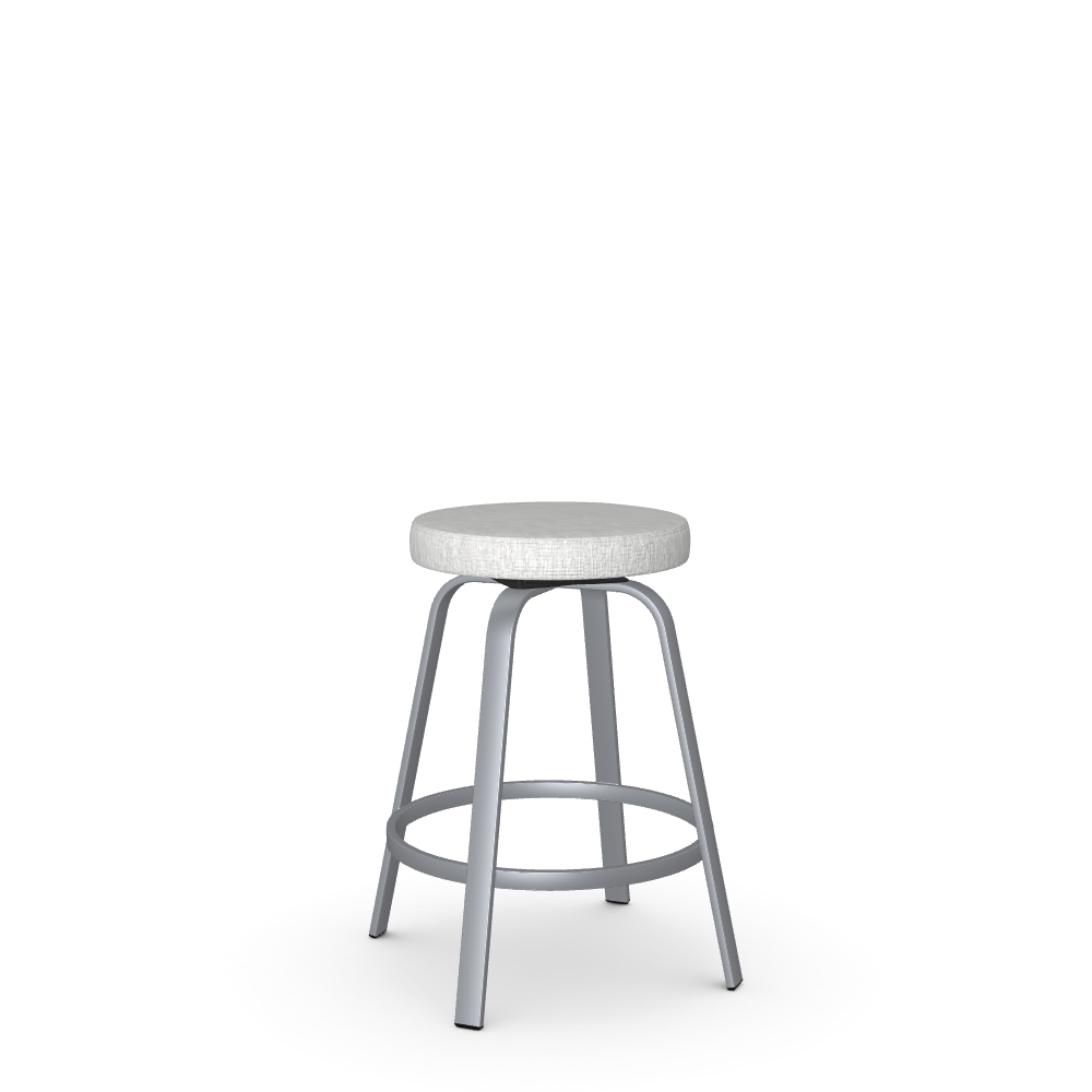 Upholstered Counter Height Swivel Stool