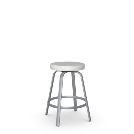 Upholstered Counter Height Swivel Stool