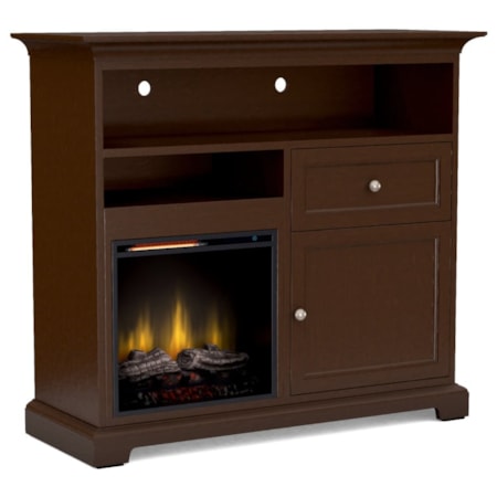 46"Wide/41"Extra Tall Fireplace TV Console