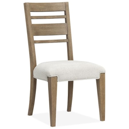 Dining Side Chair with Upholstered Seat