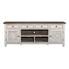 Liberty Furniture Heartland 76" Tiled TV Console