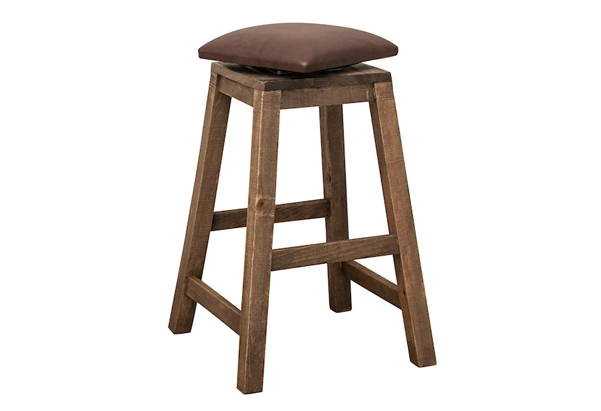 900 Antique Stool by International Furniture Direct at Home Furnishings Direct