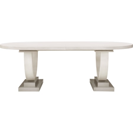 Double Pedestal Dining Table