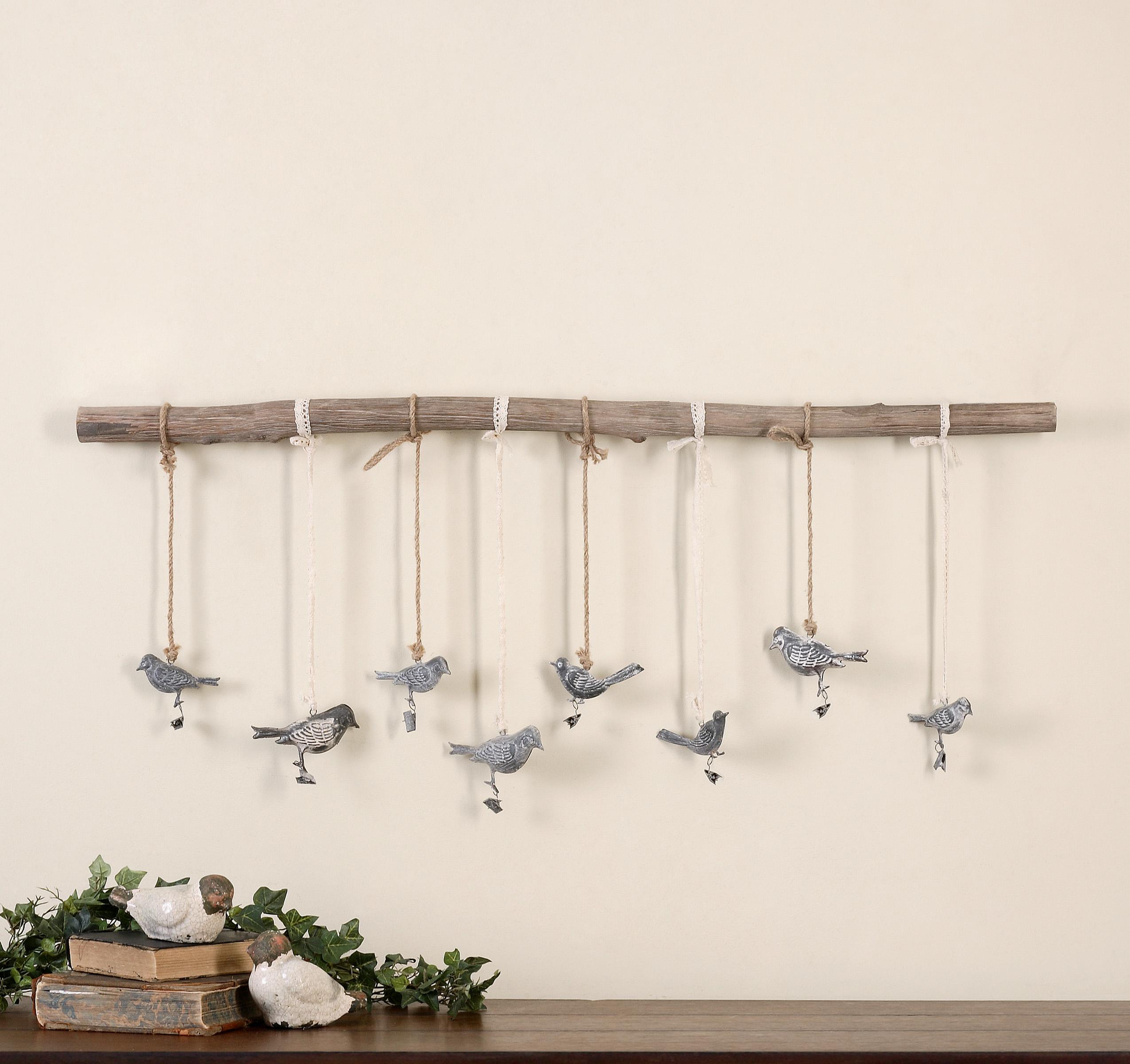 Uttermost Alternative Wall Decor Birds On A Branch Wall Art