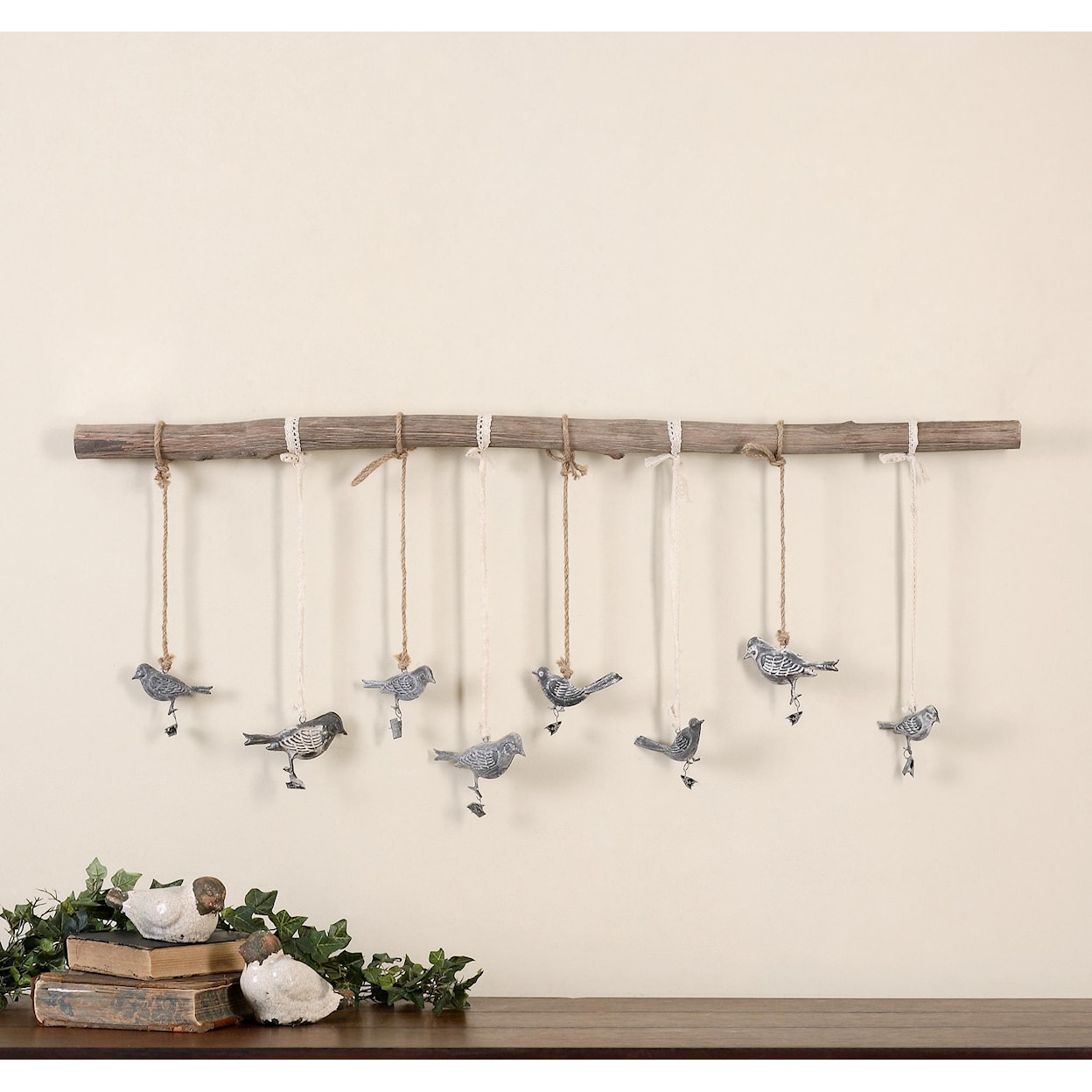 Uttermost Alternative Wall Decor Birds On A Branch Wall Art