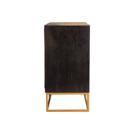 Zara 40&quot; Wood Accent Storage Cabinet