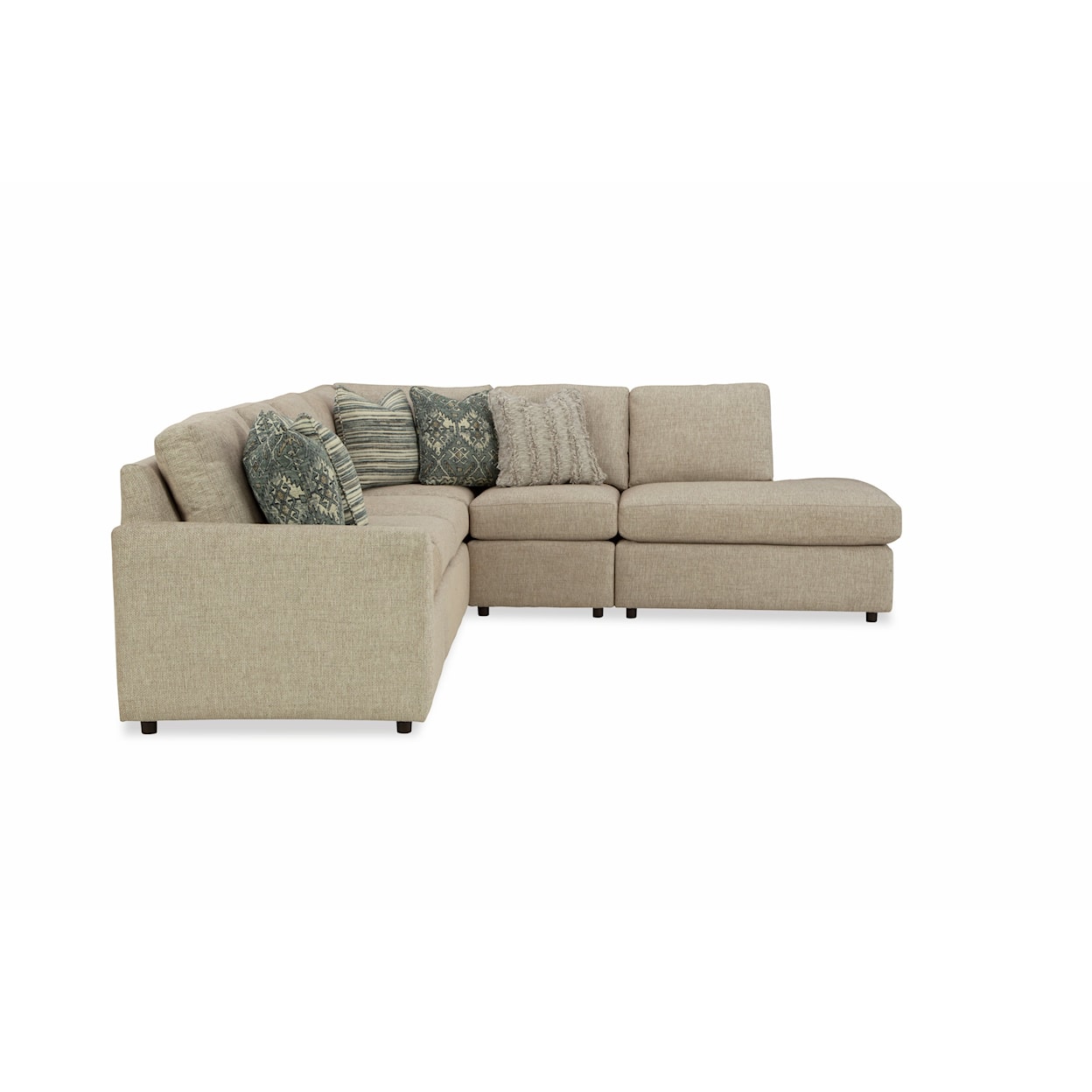 Hickory Craft 738050 4-Piece Sectional Sofa
