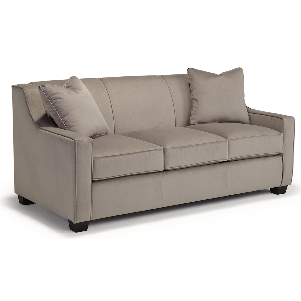 Best Home Furnishings Marinette Full Size Sleeper Sofa w/ MemFoam Mattress