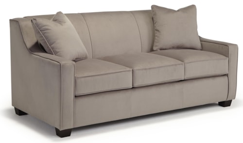 Full-Size Sleeper with Toss Pillows