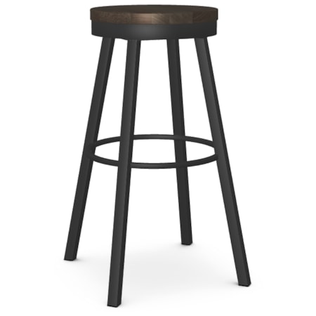 34" Spectator Height Swivel Stool
