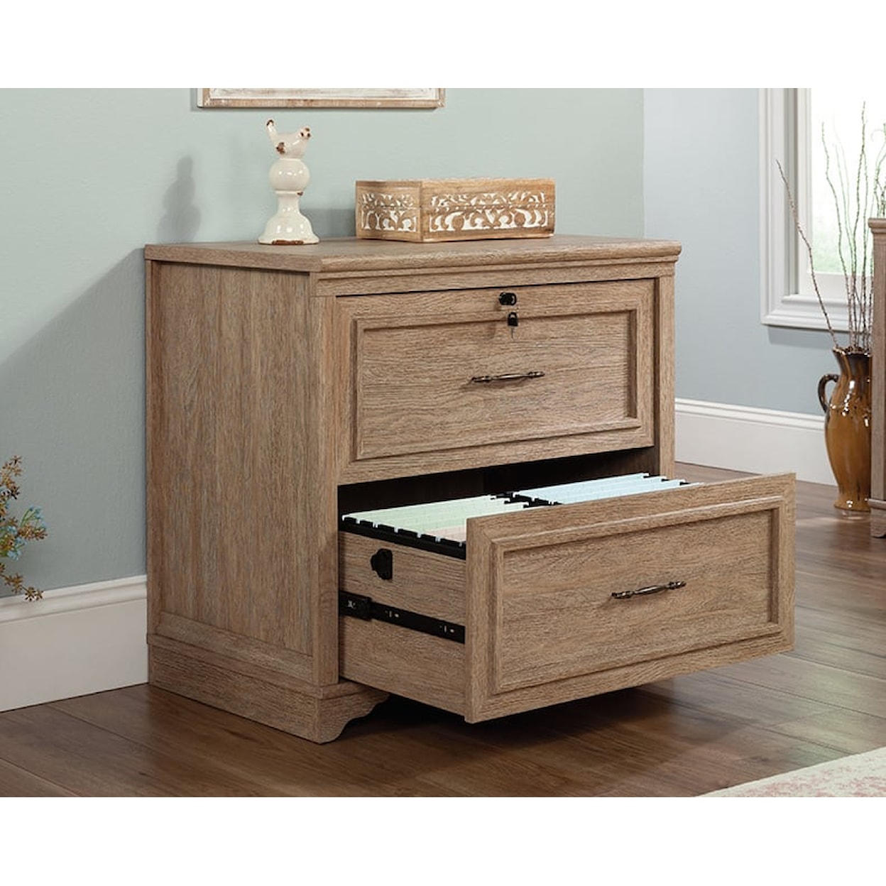 Sauder Rollingwood Two-Drawer Lateral File Cabinet