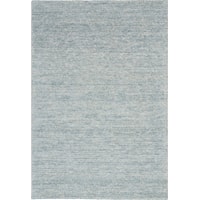 8' x 10'6" Aquamarine Rectangle Rug