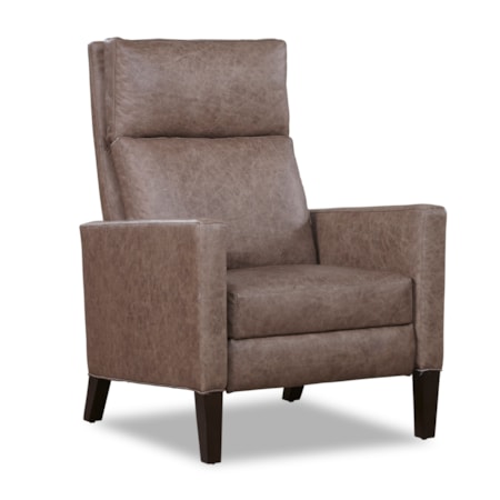 Push-Back High-Leg Recliner