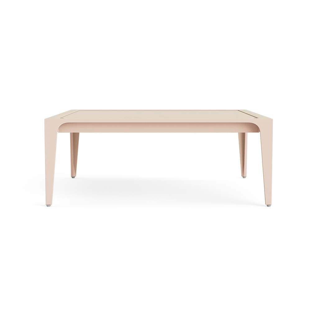 Modern 28" Sq. Low-Profile Occasional Table