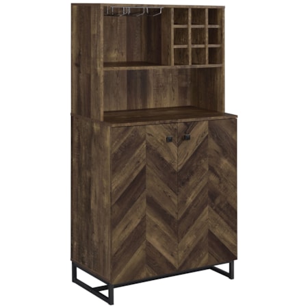 Mendoza Home Bar Cabinet Wine Storage